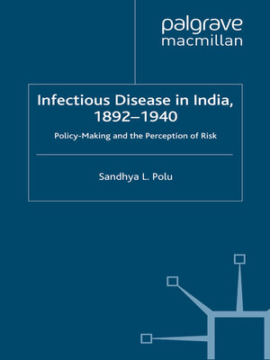 cover image of Infectious Disease in India, 1892-1940